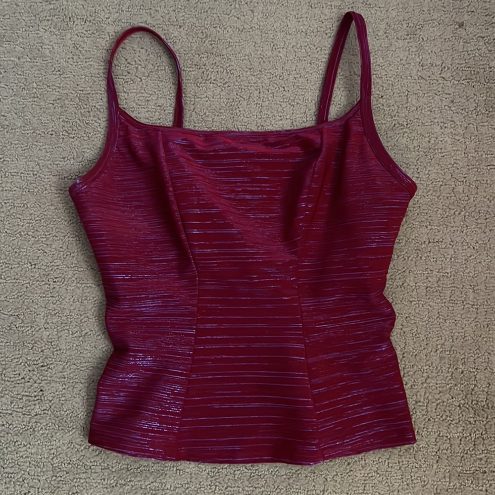Pink Sparkly Blue Women's Top - Picture 2 of 3
